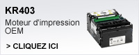 KR403 - Moteur d'impression OEM intégrable sur automate KR403 moteur d'impression OEM