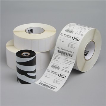 Zebra Z-Perform 1000T - 37mmx67mm - Etiquette velin