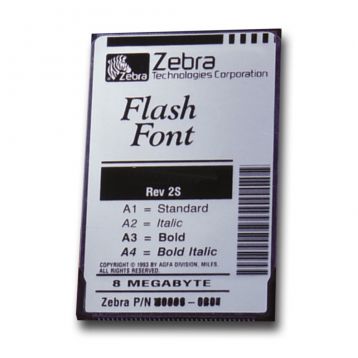 ZEBRA FONTS CARTE PCMCIA CG TimesTM