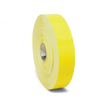 Bracelet Zebra en bobine - Z-Band Splash JAUNE - Mandrin de 25mm