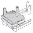 Kit de remplacement de l'adaptateur de terminal mobile