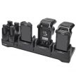 Socle 3 emplacements ﻿pour RFD40, socle de charge et de communication pour TC52/TC57﻿
