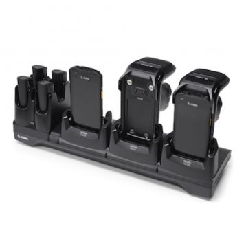 Socle 3 emplacements ﻿pour RFD40, socle de charge et de communication pour TC21/TC26﻿