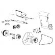 Kit option rembobineur d'étiquettes pour ZEBRA ZT510﻿﻿ 