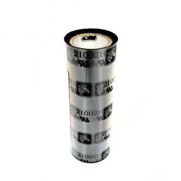 Echantillon Zebra Cire 2100 - 110mmx50m - Ruban noir Echantillon Zebra Cire 2100 - 110mmx50m - Ruban noir