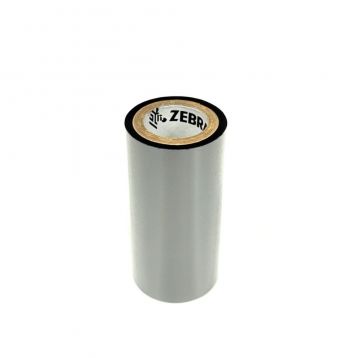 Echantillon Zebra Résine Image Lock - 83mmx74m - Ruban noir Echantillon Zebra Résine Image Lock - 83mmx74m - Ruban noir
