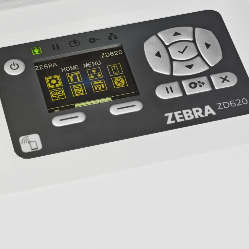 Zebra ZD621d TD 300 dpi - Imprimante de bureau - Massicot
